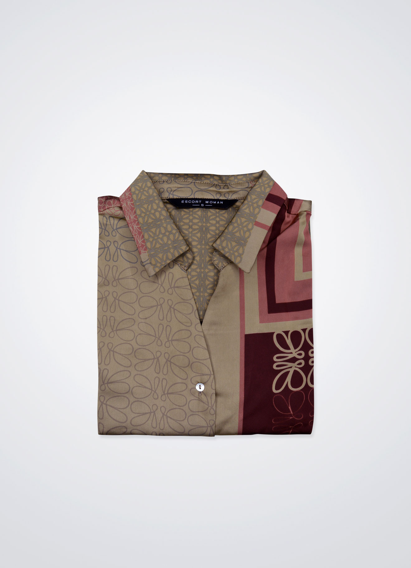 Terra-Cotta by Printed Shirt