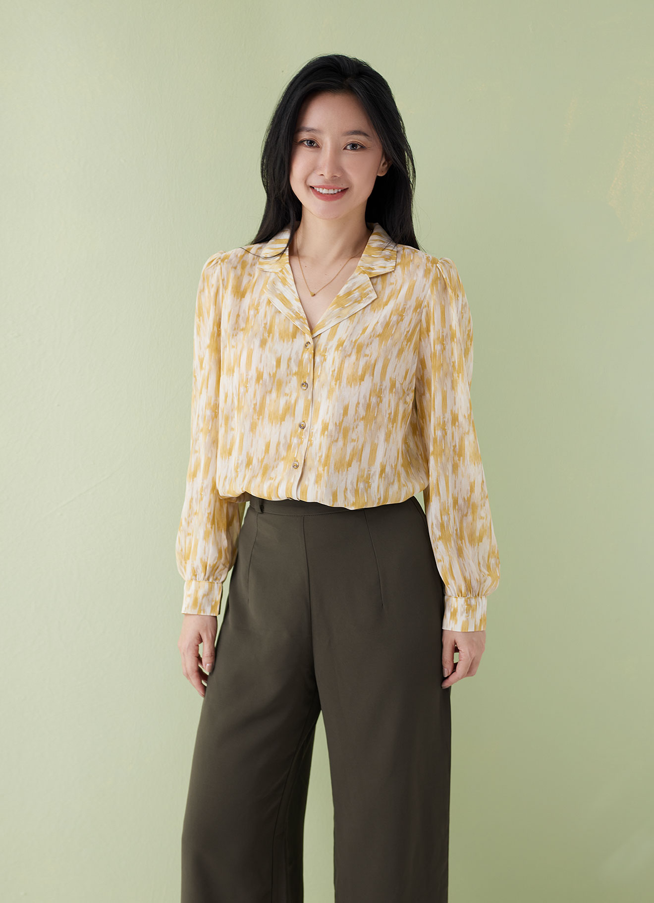 Tinsel by Long-sleeved Blouse
