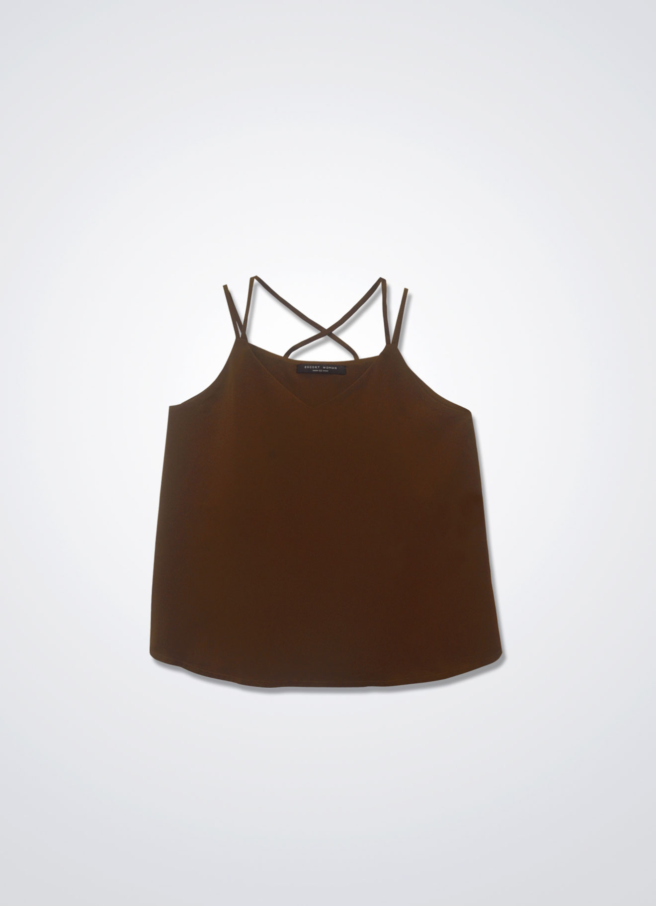 Tortoise-Shell by Sleeveless Top