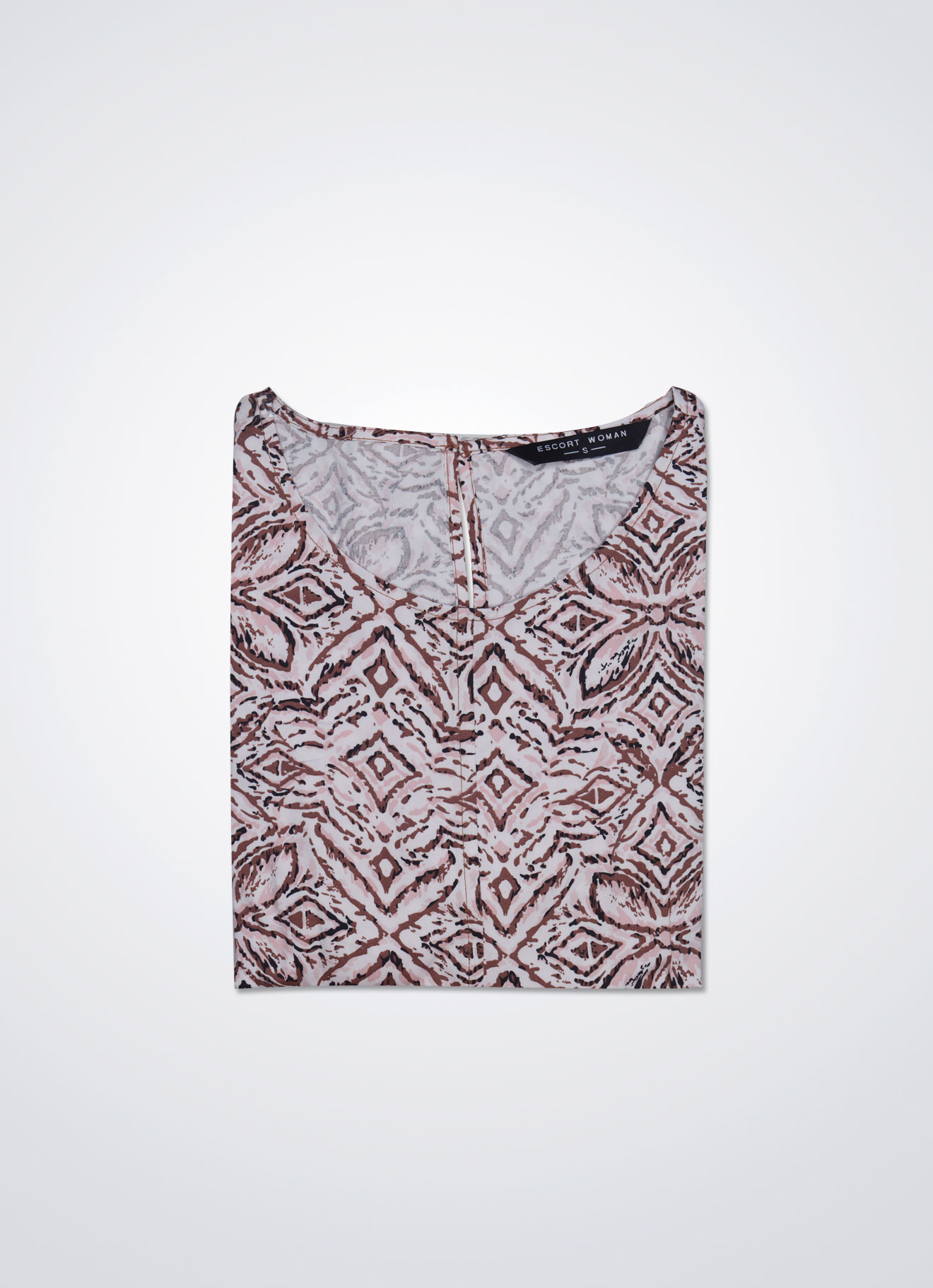 Tortoise-Shell by Printed Dress