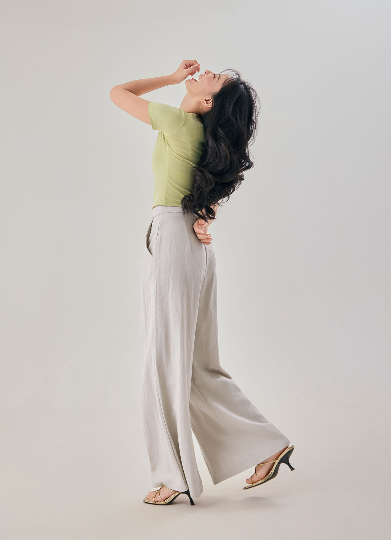Turtledove  by Wide-Leg Pants