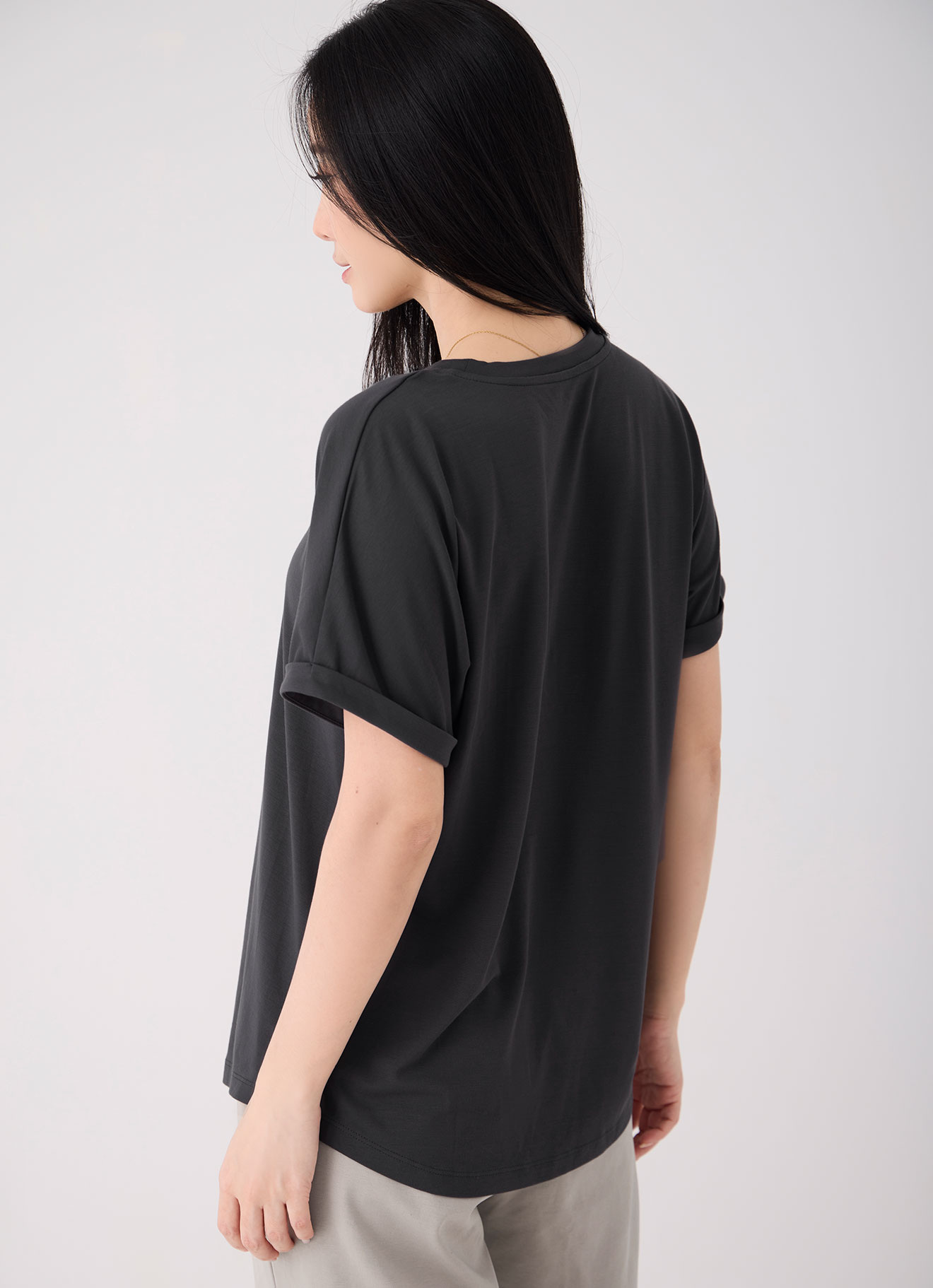 Urban-Chic by Round-Neck Blouse