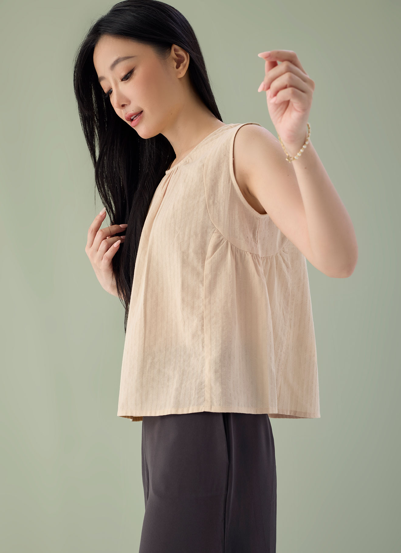 Vanilla by Sleeveless Blouse
