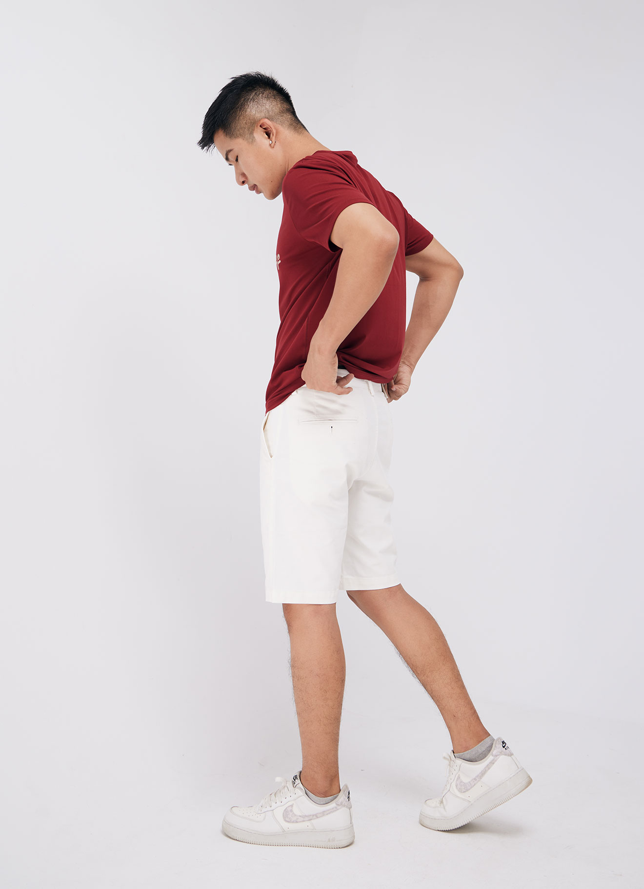 White by Short Pants