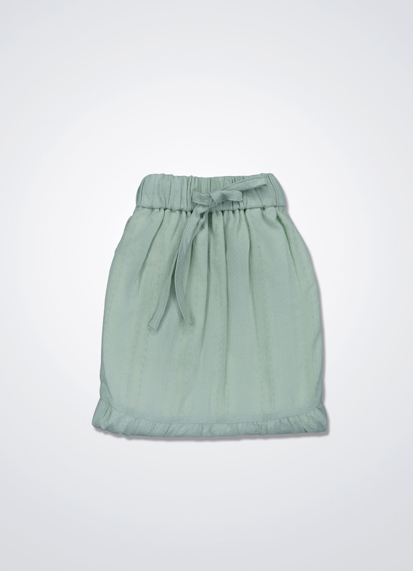 White-Smoke by Maxi Skirt