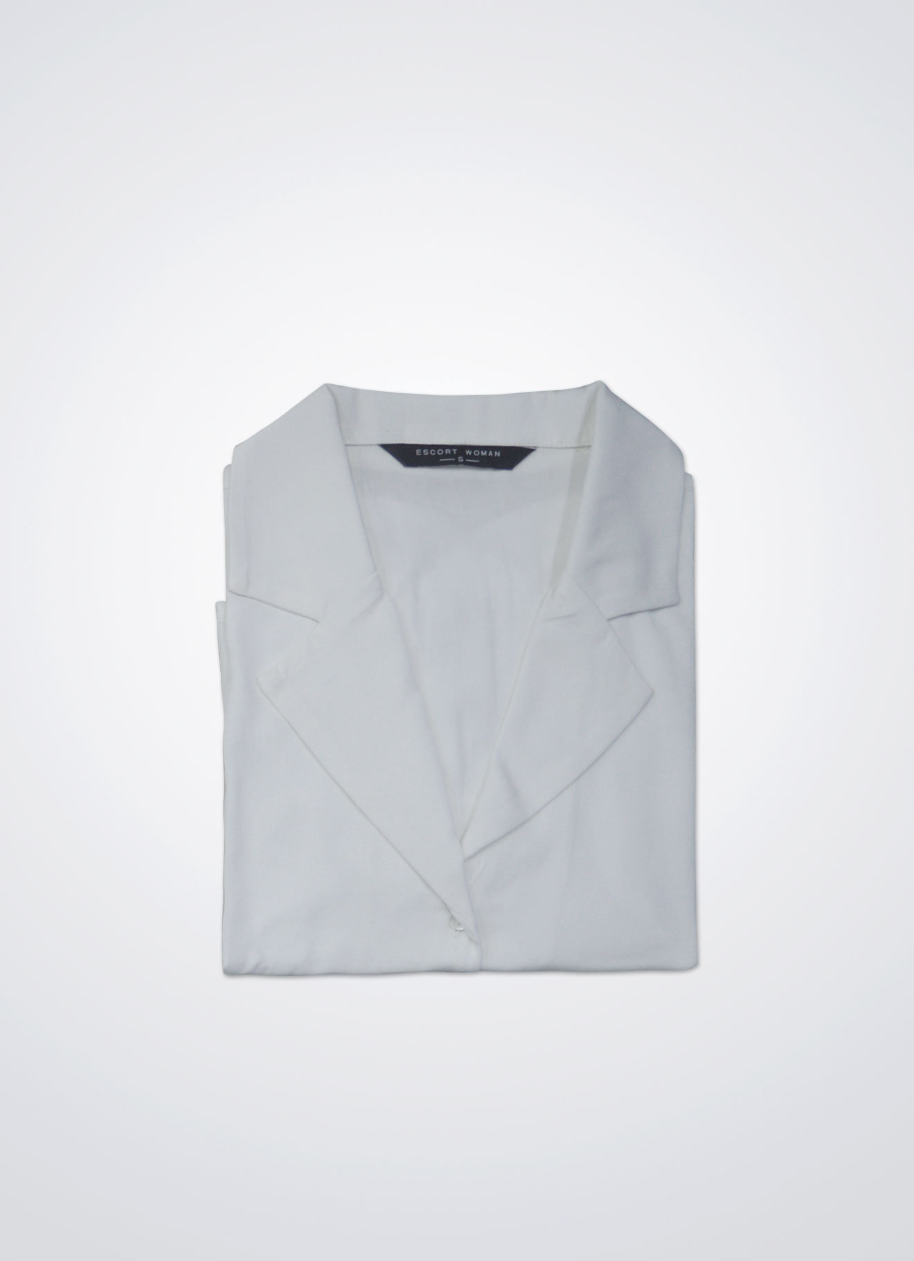White by Sleeve Blouse