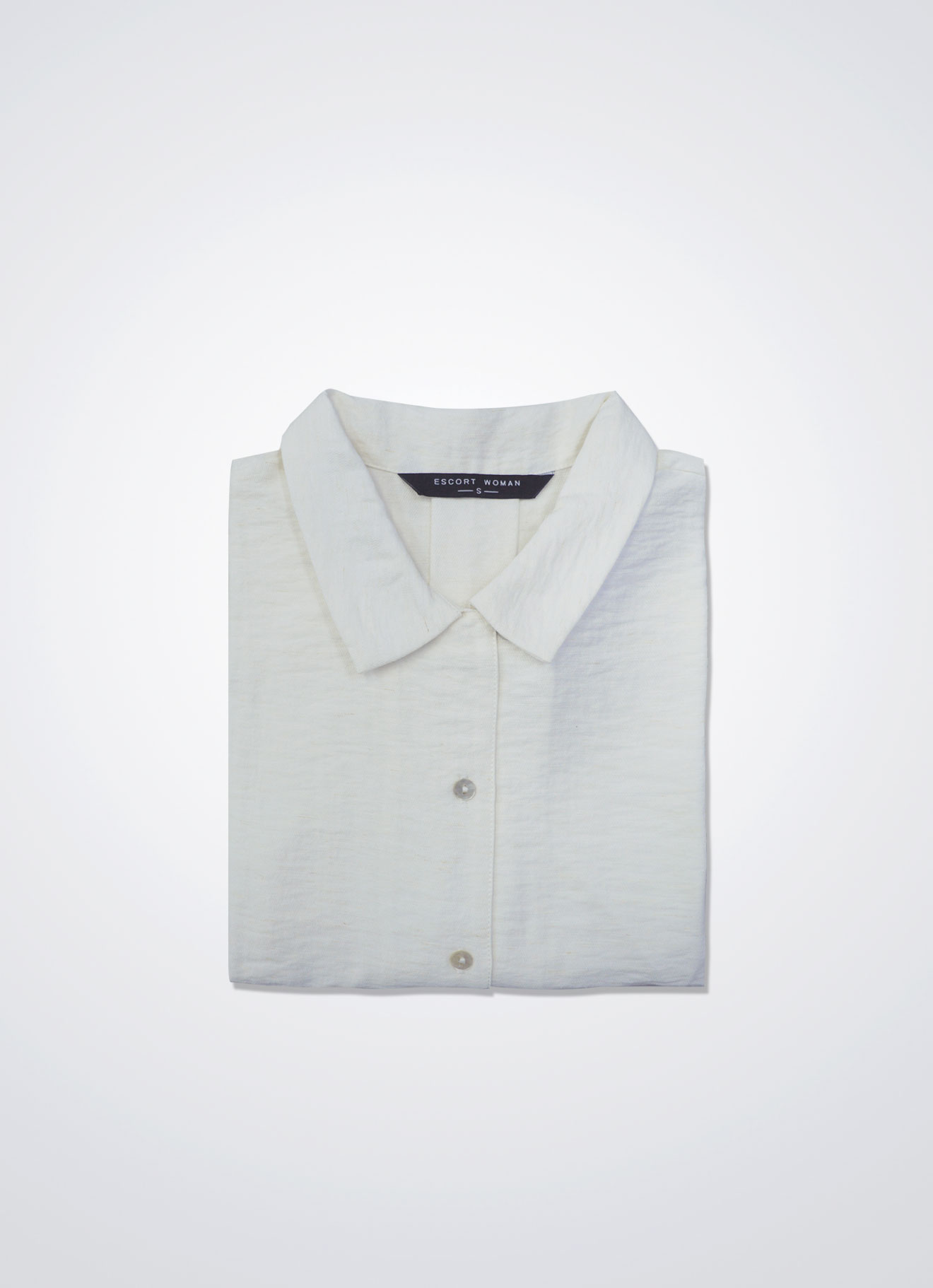 White by BUTTON SHIRT