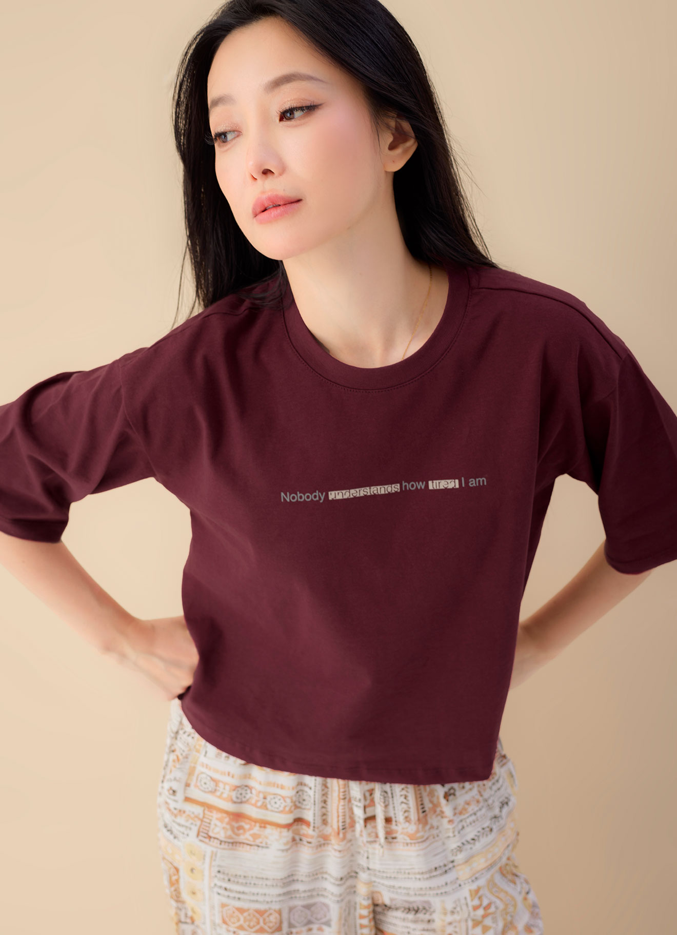 Wild-Ginger by Printed Top