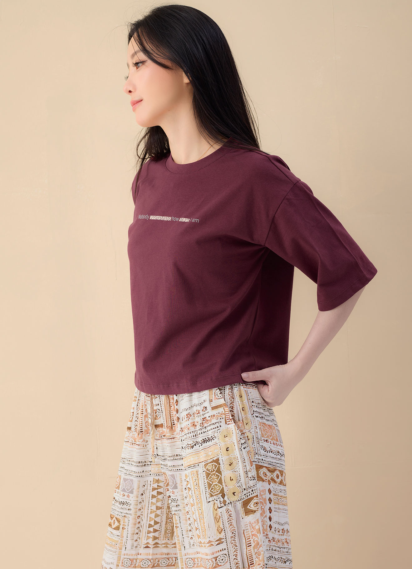 Wild-Ginger by Printed Top