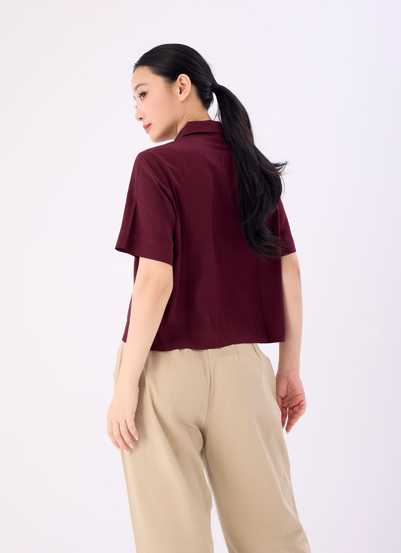 Zinfandel  by Shirt Collor Top