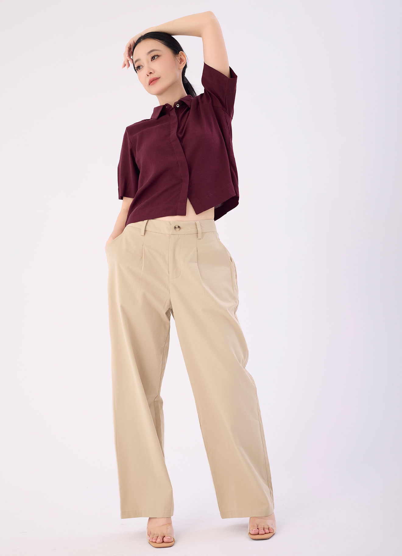 Zinfandel  by Shirt Collor Top
