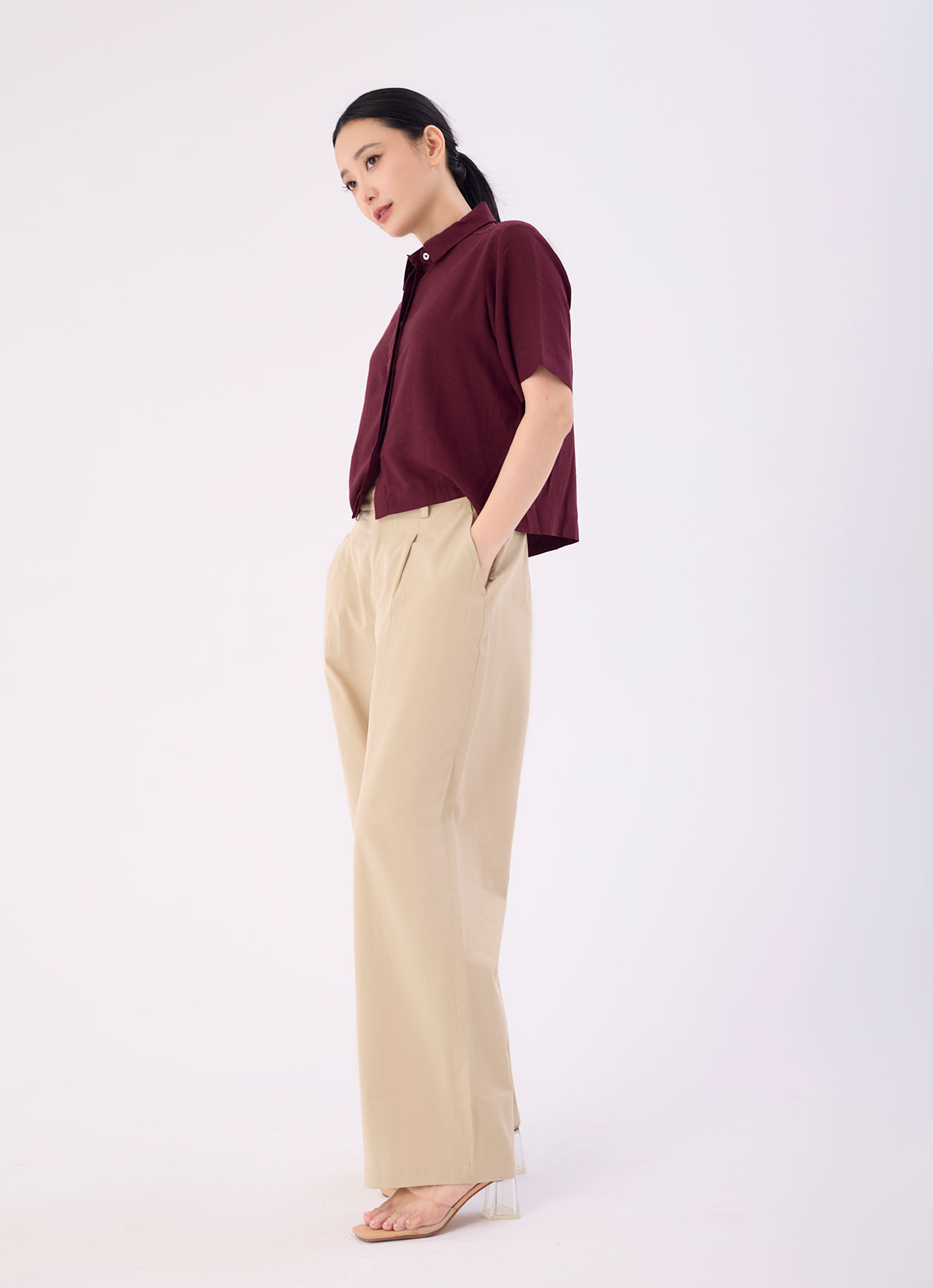 Zinfandel  by Shirt Collor Top
